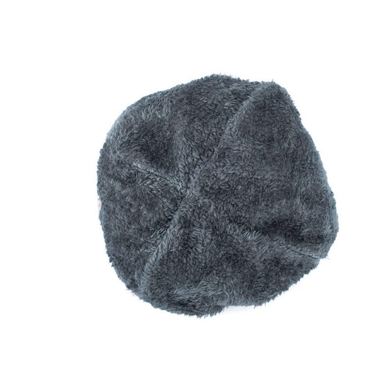 LLmoway Men Women Cable Knit Warm Hat Skull Slouchy Long Beanie Hat Winter Thick Fleece Cap Khaki - Image 4